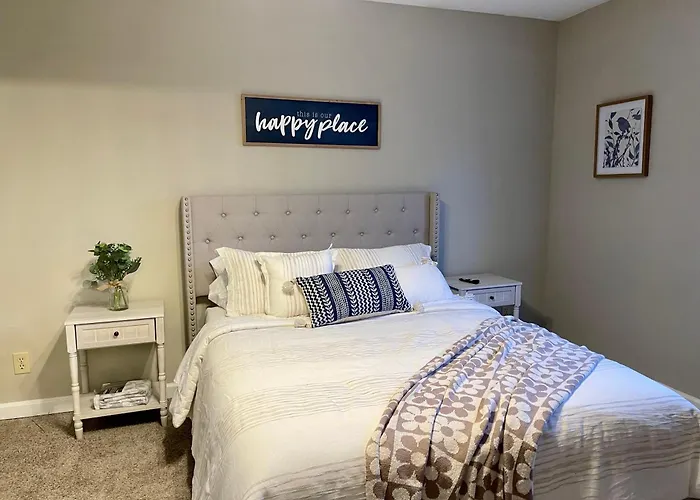 Charming Near Wfu And Hospitals, Full Kitchen, Wifi, In-unit Laundry Apartment